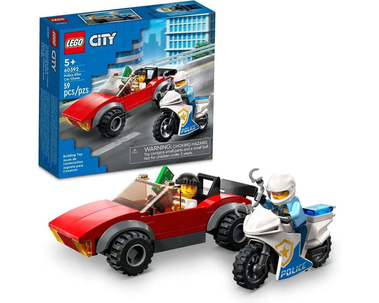 Lego City Persecución en coche de policía 60392
