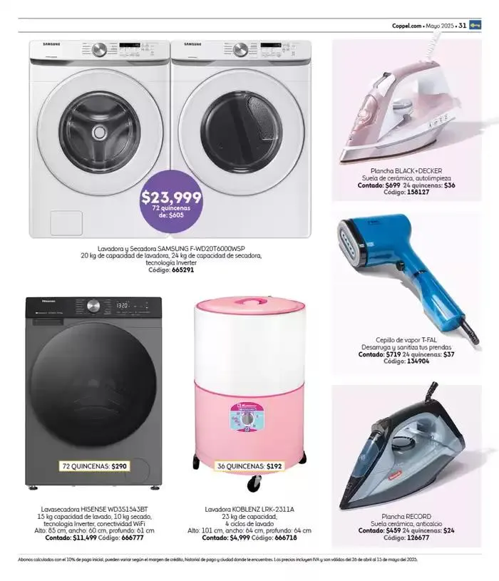 Catálogo de Periódico Mayo Día de las Madres 28 de abril al 11 de mayo 2025 - Pagina 31