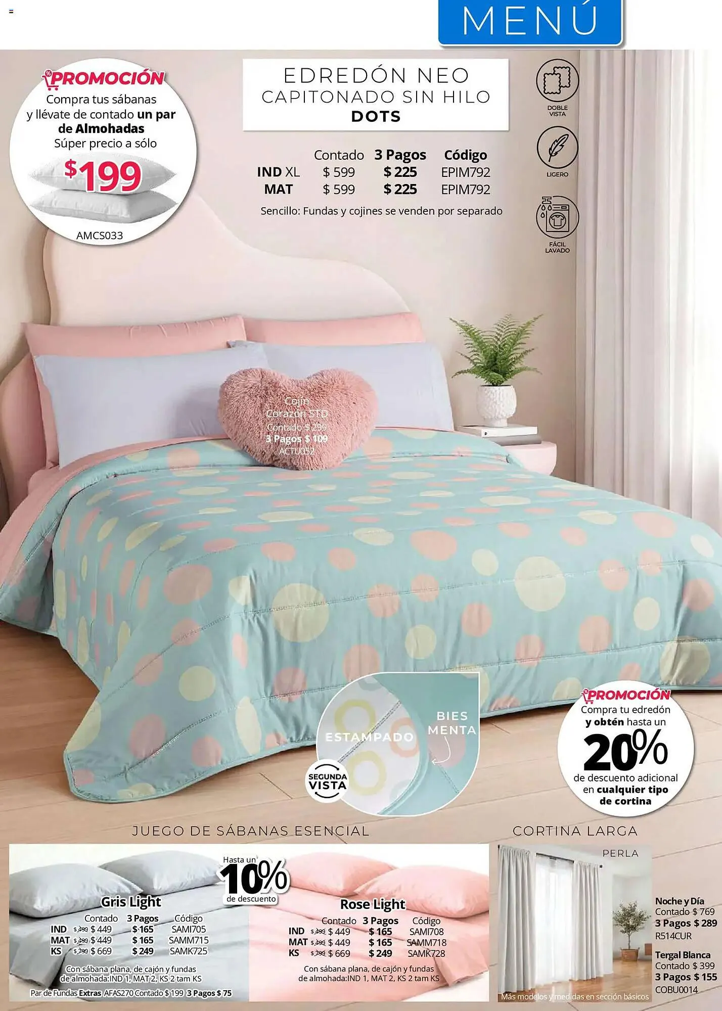 Catálogo de Catálogo Colchas Concord 1 de mayo al 1 de agosto 2026 - Pagina 56