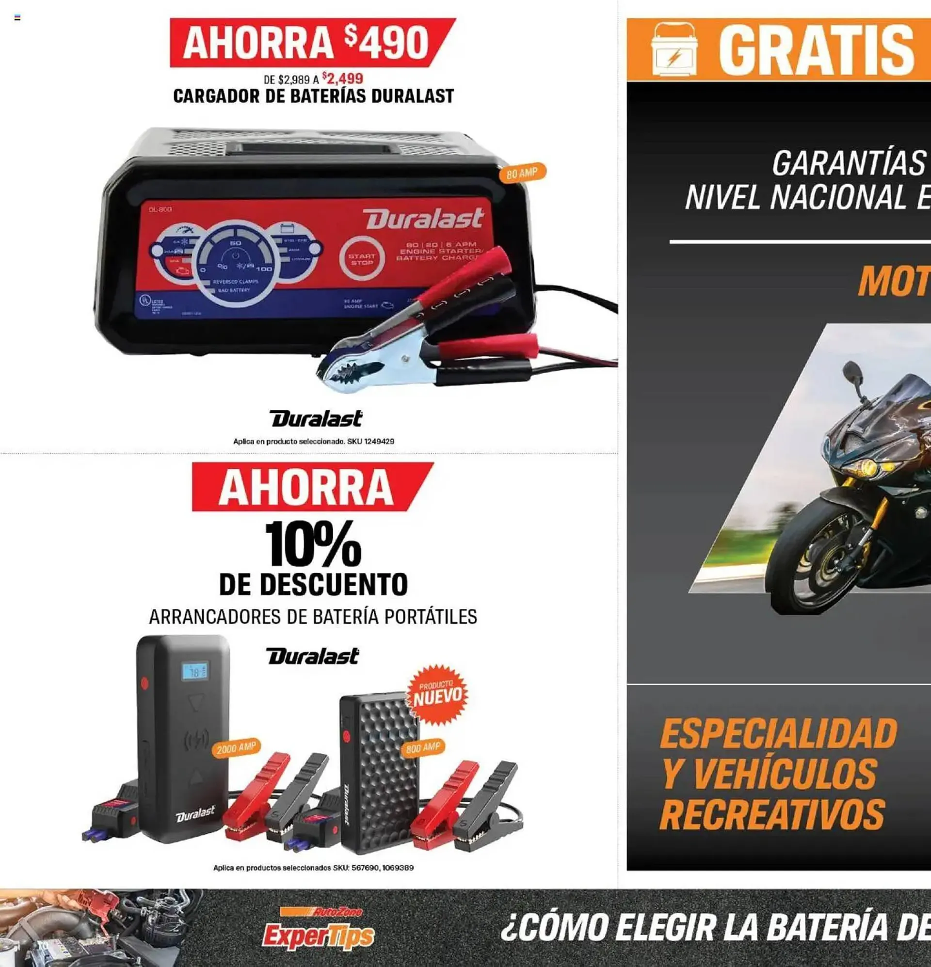 Catálogo de Catálogo AutoZone 18 de mayo al 22 de junio 2025 - Pagina 10