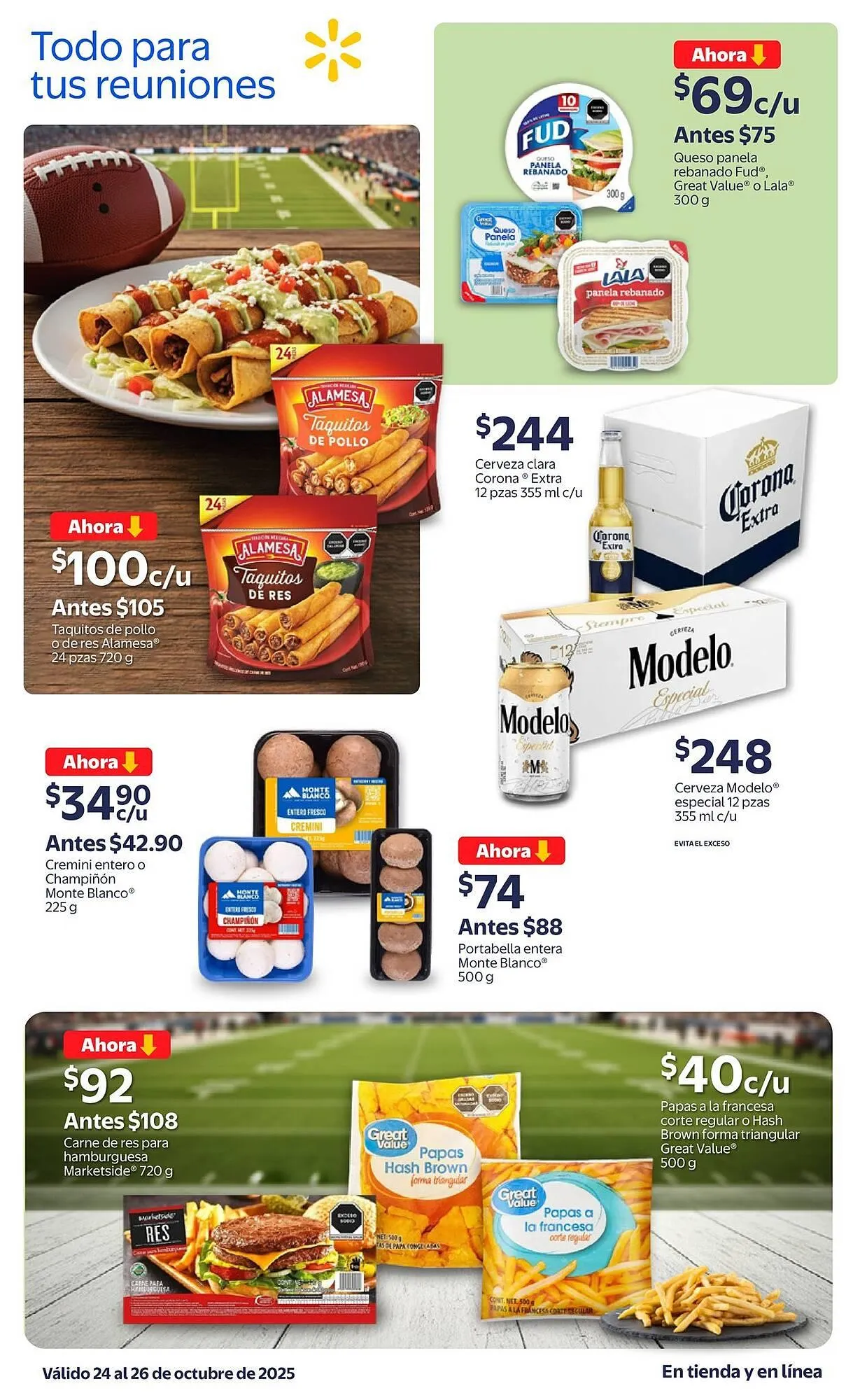Catálogo de Folleto Walmart 24 de octubre al 26 de octubre 2025 - Pagina 2