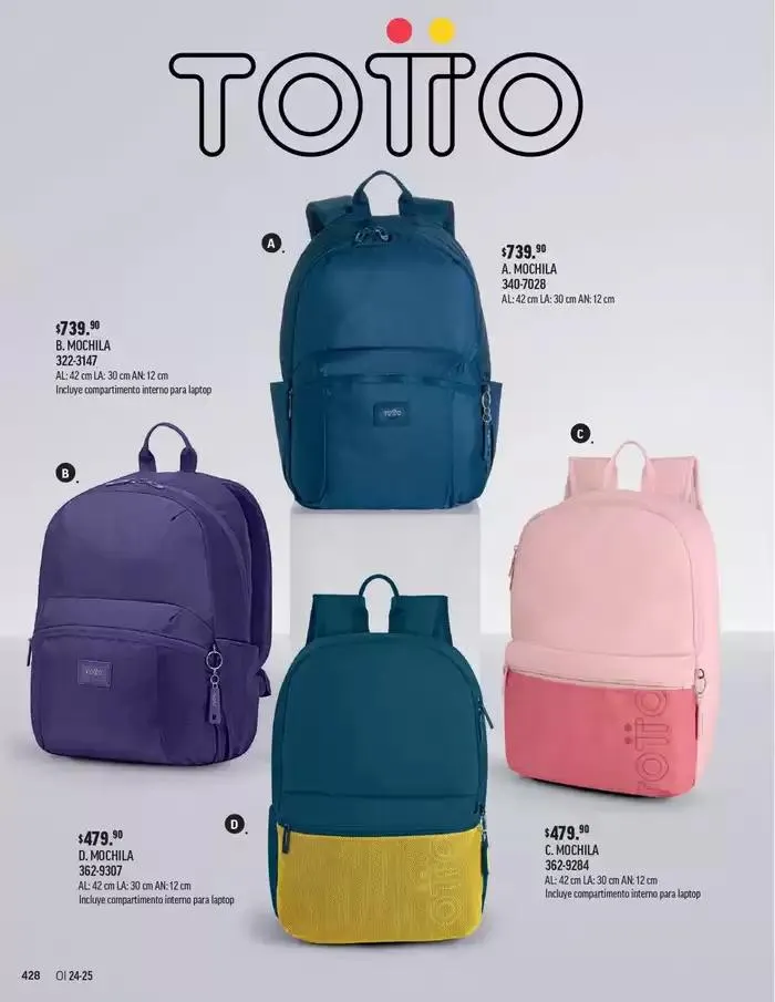 Catálogo de ANDREA - BOLSAS Y ACCESORIOS 26 de agosto al 25 de enero 2025 - Pagina 20