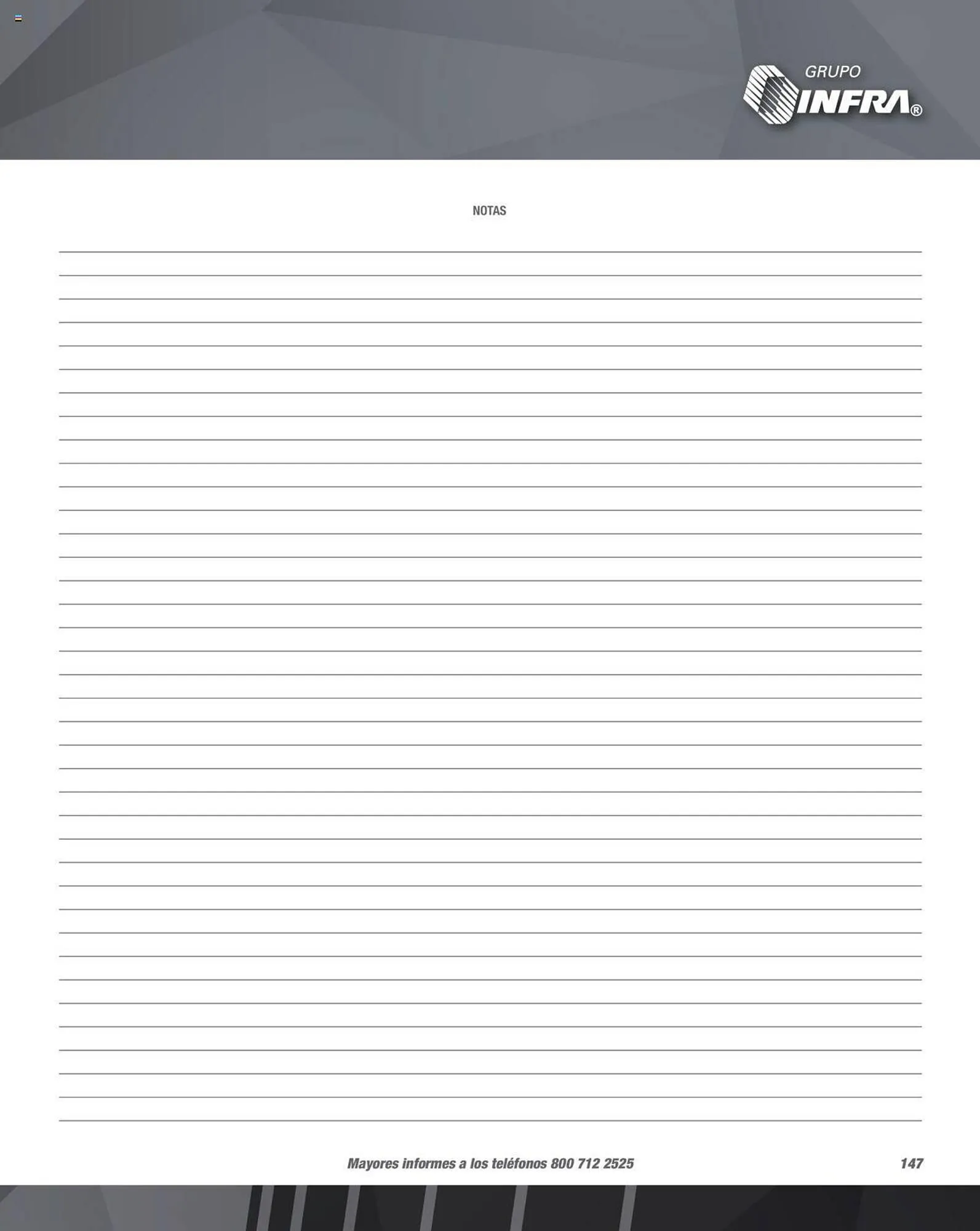 Catálogo de Catálogo Infra 1 de febrero al 31 de diciembre 2023 - Pagina 149