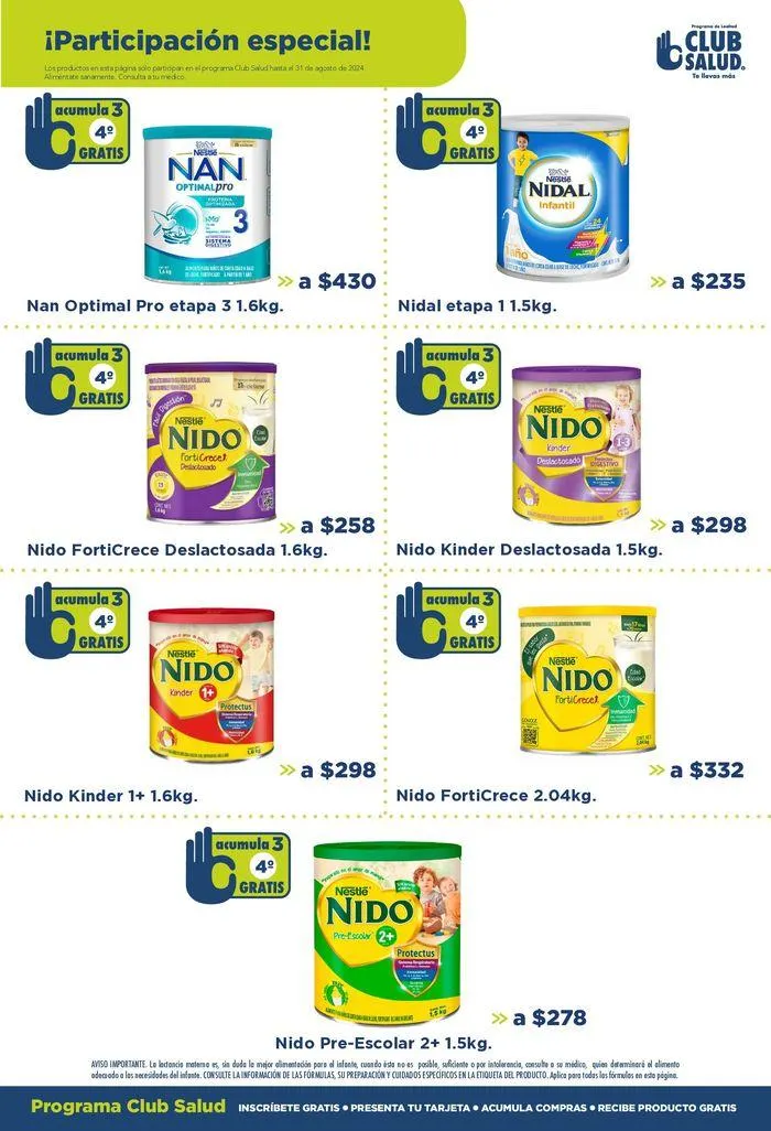Catálogo de Club Salud Agosto 1 de agosto al 31 de agosto 2024 - Pagina 15
