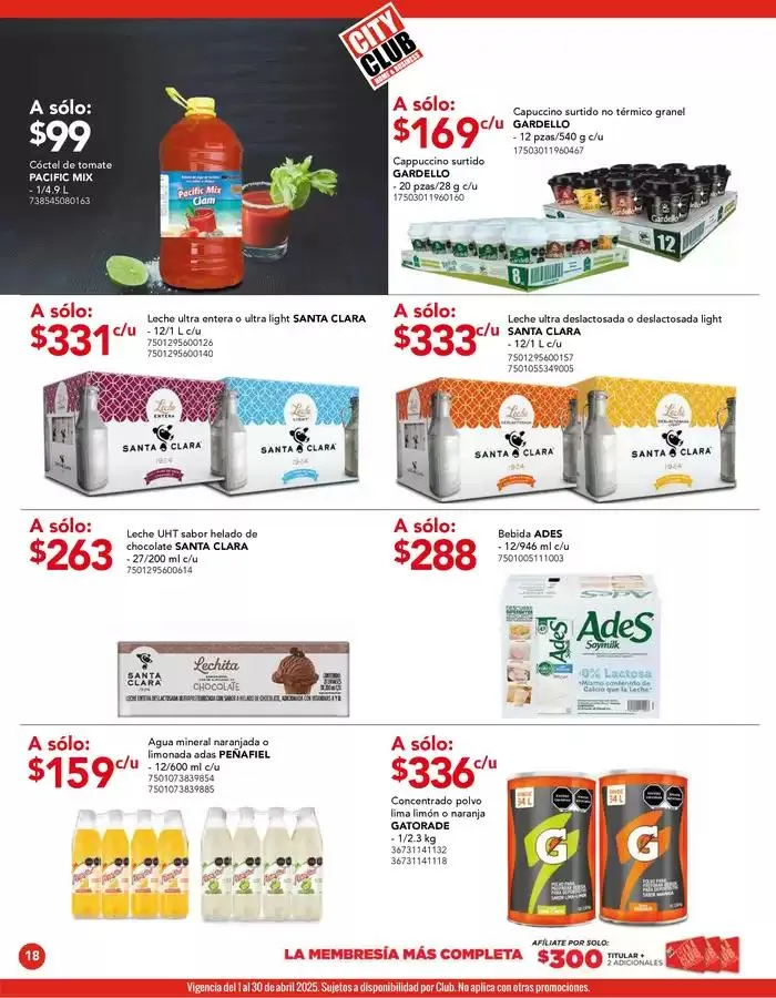 Catálogo de Folleto 1 de abril al 30 de abril 2025 - Pagina 18