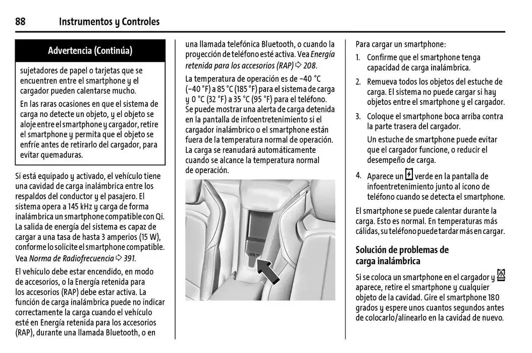 Catálogo de Chevrolet Corvette Stingray Manual del propietario 22 de enero al 31 de diciembre 2025 - Pagina 89