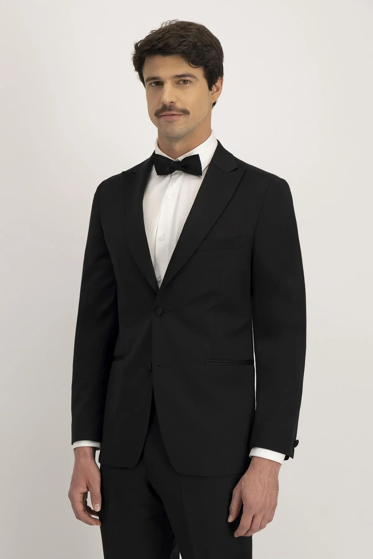 Smoking Calderoni Negro Contemporary Fit