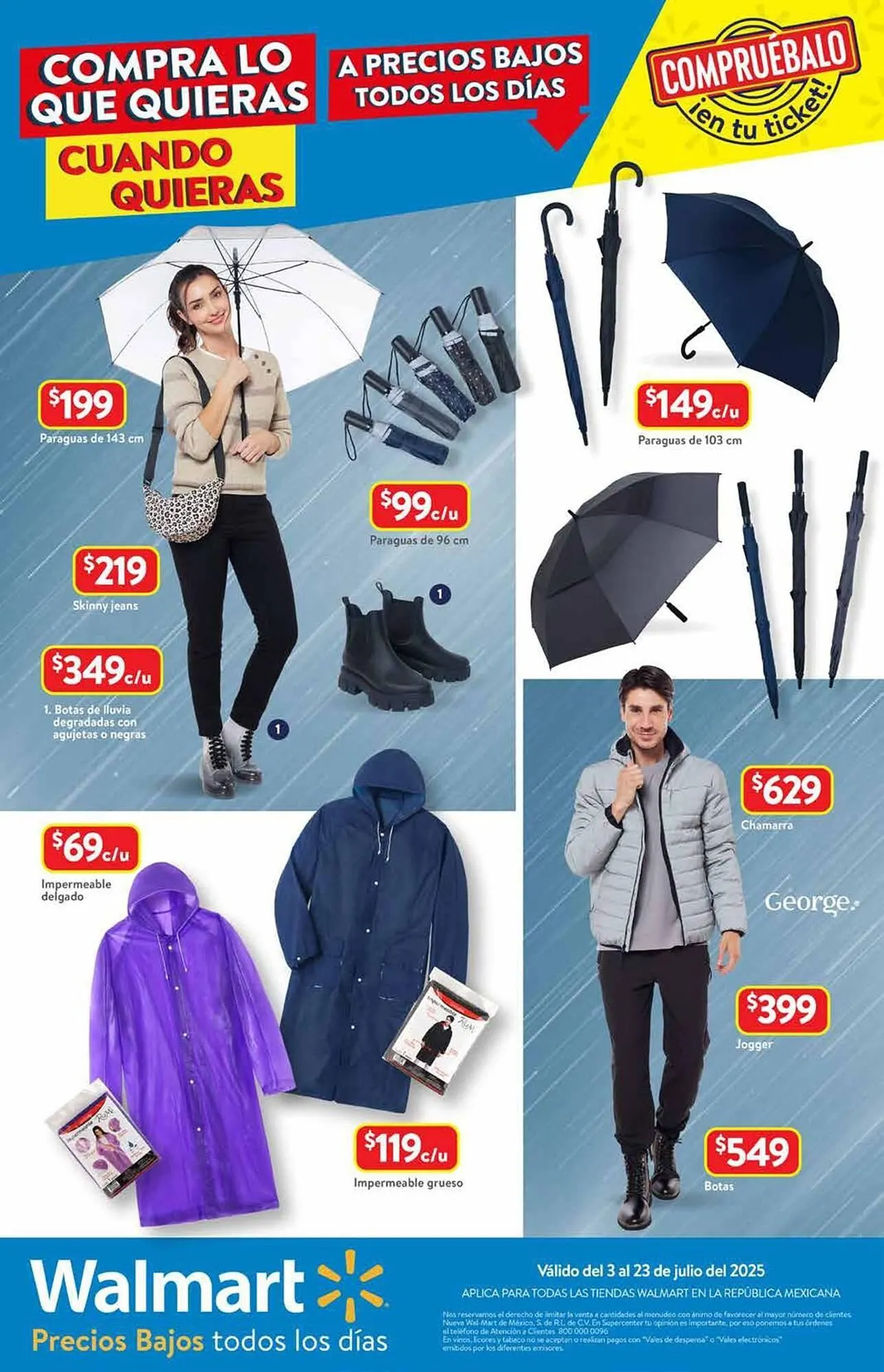 Catálogo de Catálogo Walmart 3 de julio al 23 de julio 2025 - Pagina 25