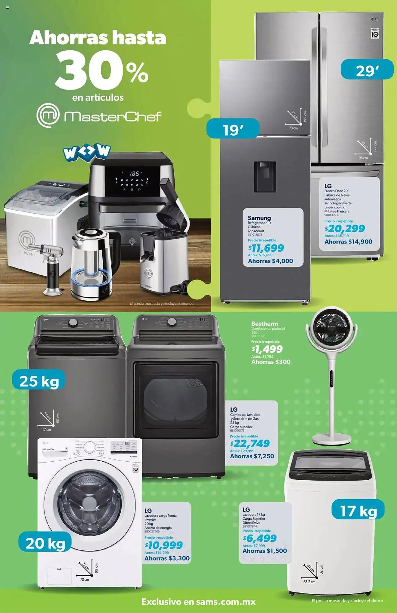 Catálogo de Catálogo Sam's Club 26 de mayo al 3 de junio 2025 - Pagina 20