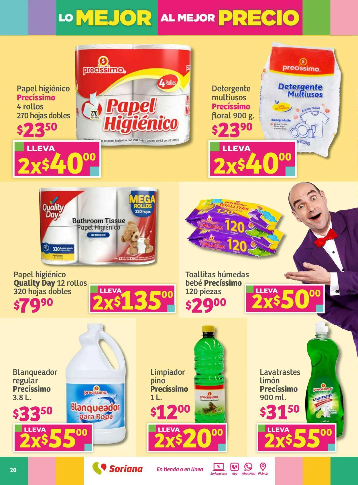 Catálogo de Soriana - Folleto Julio Regalado Mercado Nacional Oferta actual 20 de julio al 27 de julio 2023 - Pagina 20
