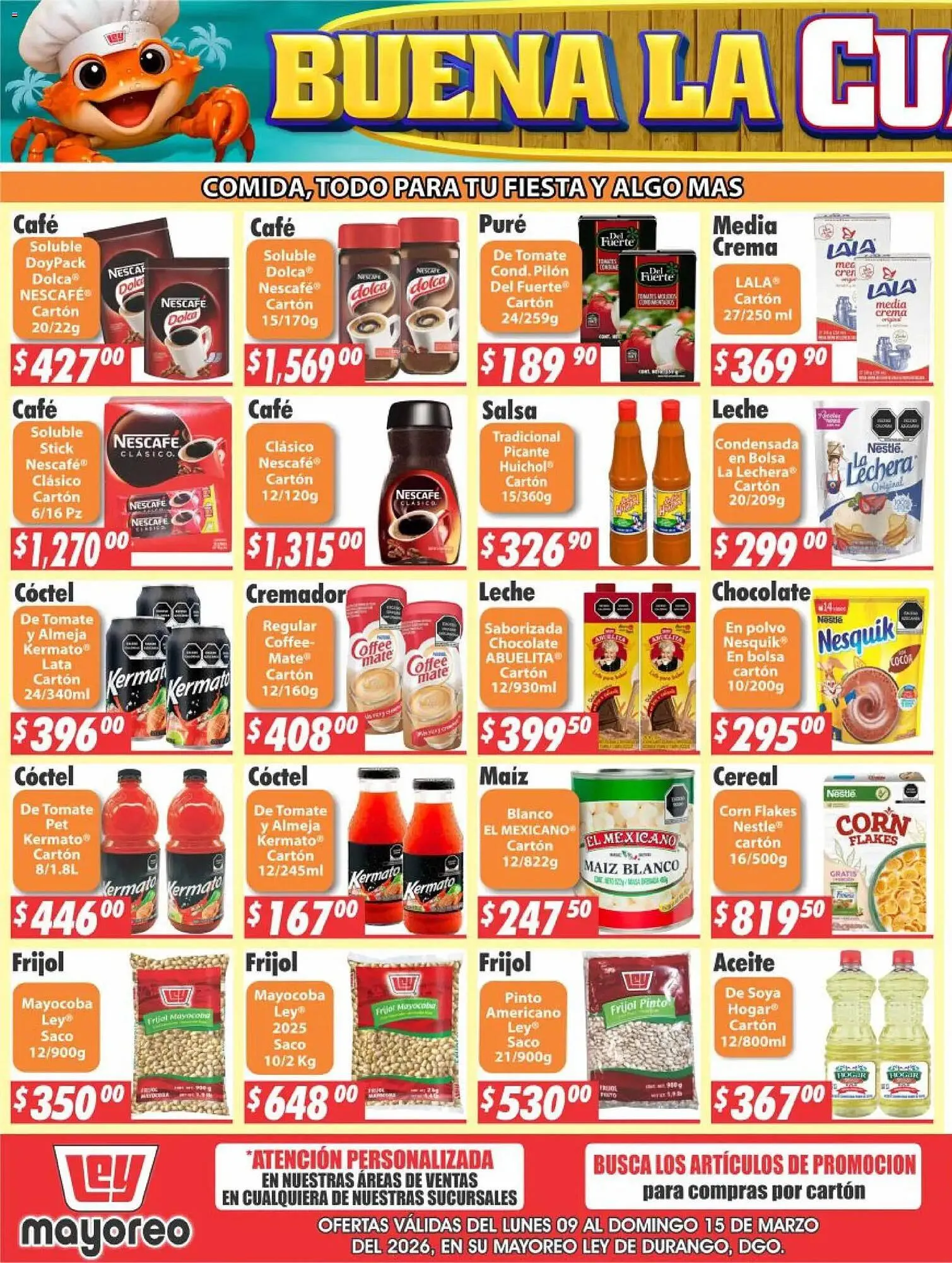 Catálogo de Folleto Casa Ley 9 de marzo al 16 de marzo 2026 - Pagina 3