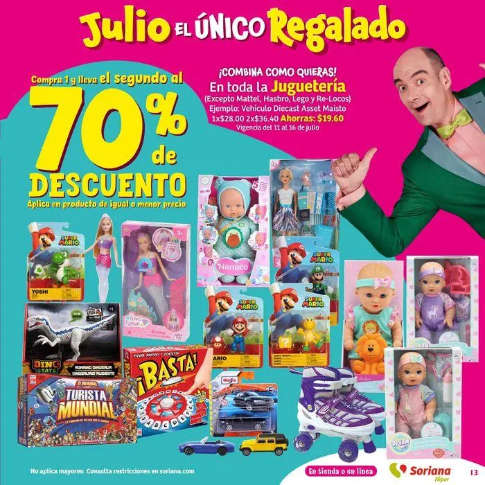 Catálogo de Julio Regalado Híper 12 de julio al 17 de julio 2024 - Pagina 13