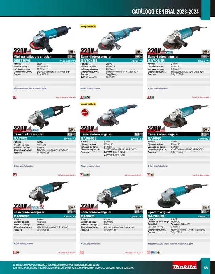 Catálogo de Catálogo General 2023/2024 3 de enero al 31 de diciembre 2024 - Pagina 121