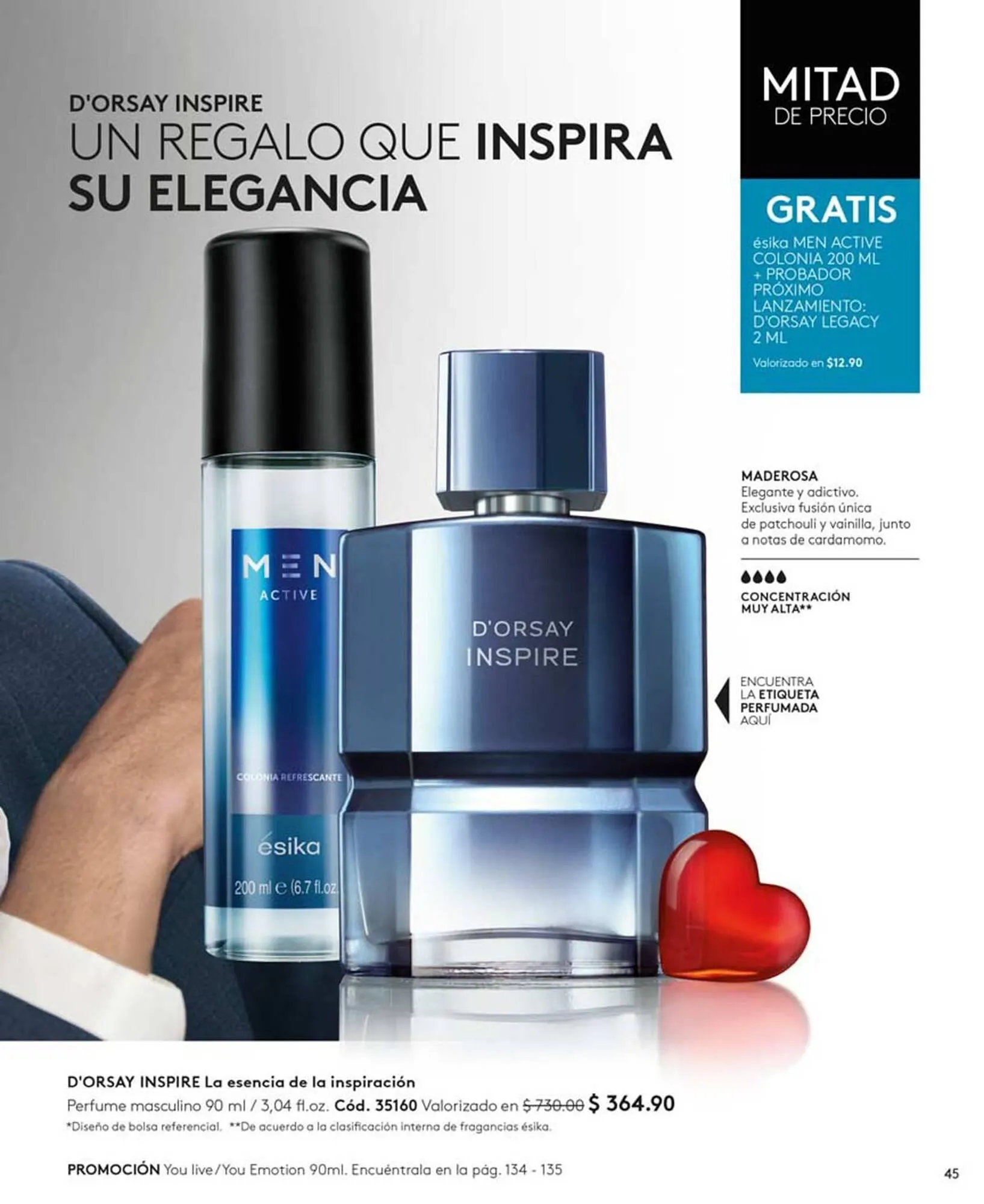 Catálogo de Catálogo Ésika 4 de enero al 31 de enero 2024 - Pagina 45