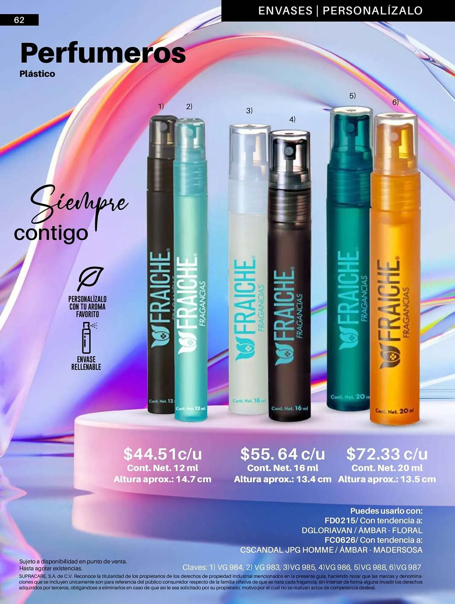 Catálogo de Catálogo Fraiche 6 de junio al 23 de septiembre 2023 - Pagina 62