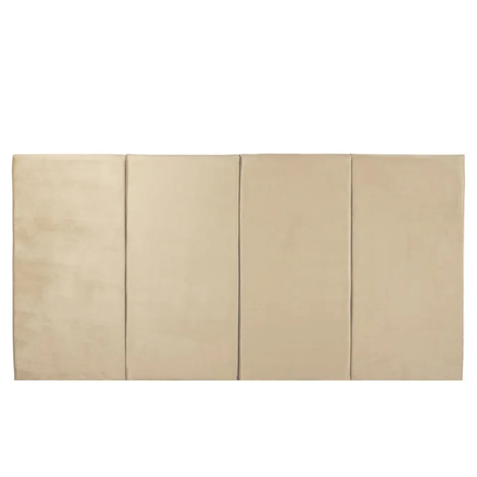 Juego de 4 paneles para cabecera modular King Size Lunaria - Beige