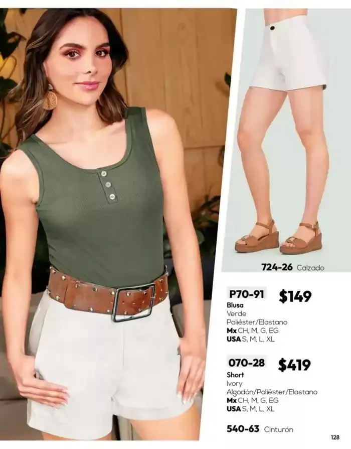 Catálogo de Catálogo Cklass Ropa Complemento de Verano 2025 México 1 de marzo al 30 de septiembre 2025 - Pagina 129