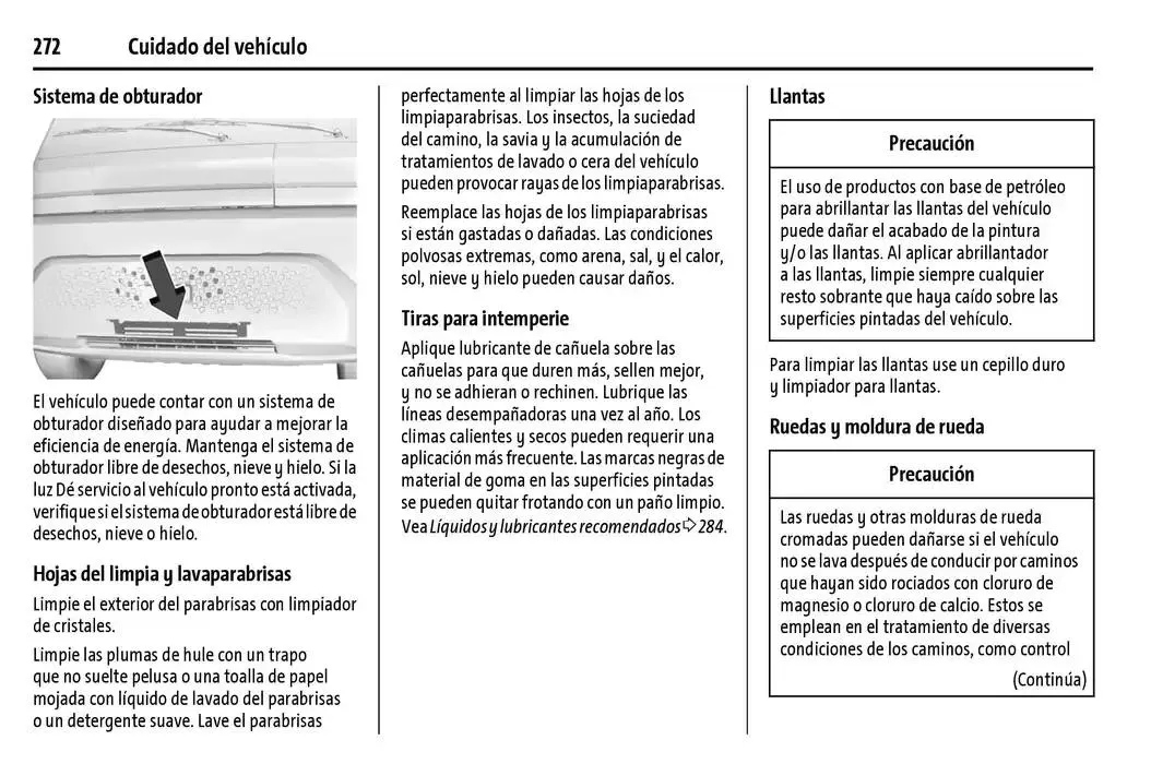 Catálogo de BrightDrop 400 Y BrightDrop 600 Manual del propietario 22 de enero al 31 de diciembre 2025 - Pagina 273