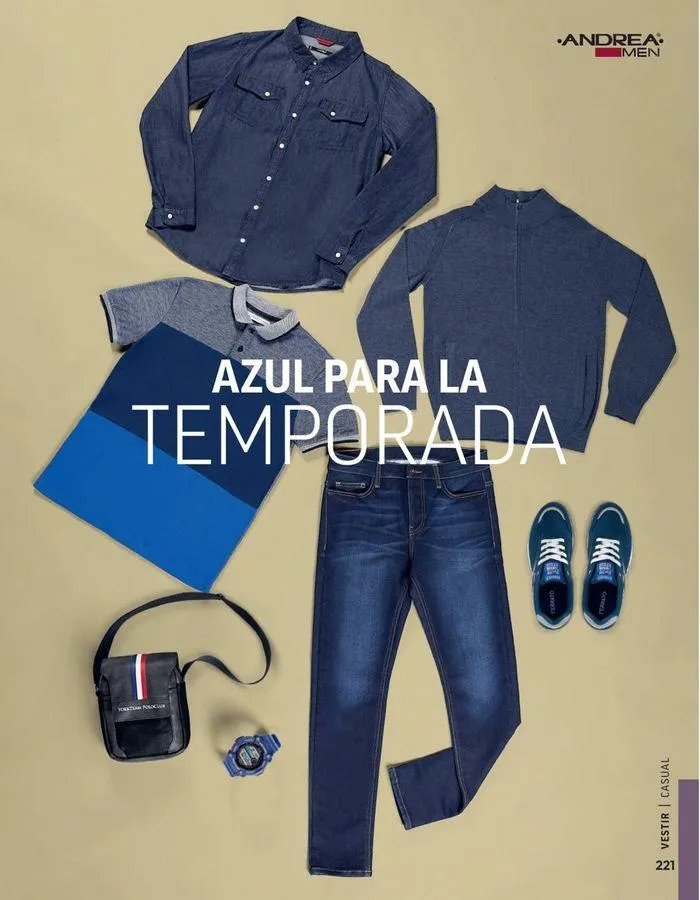Catálogo de ANDREA - VESTIR CABALLERO 26 de agosto al 25 de enero 2025 - Pagina 34