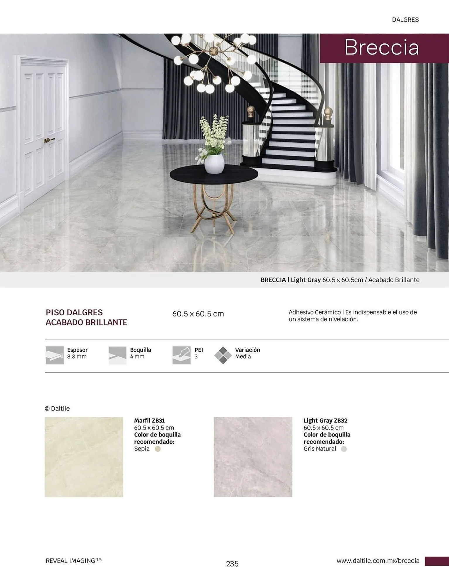 Catálogo de Catálogo Daltile 1 de enero al 31 de diciembre 2024 - Pagina 235