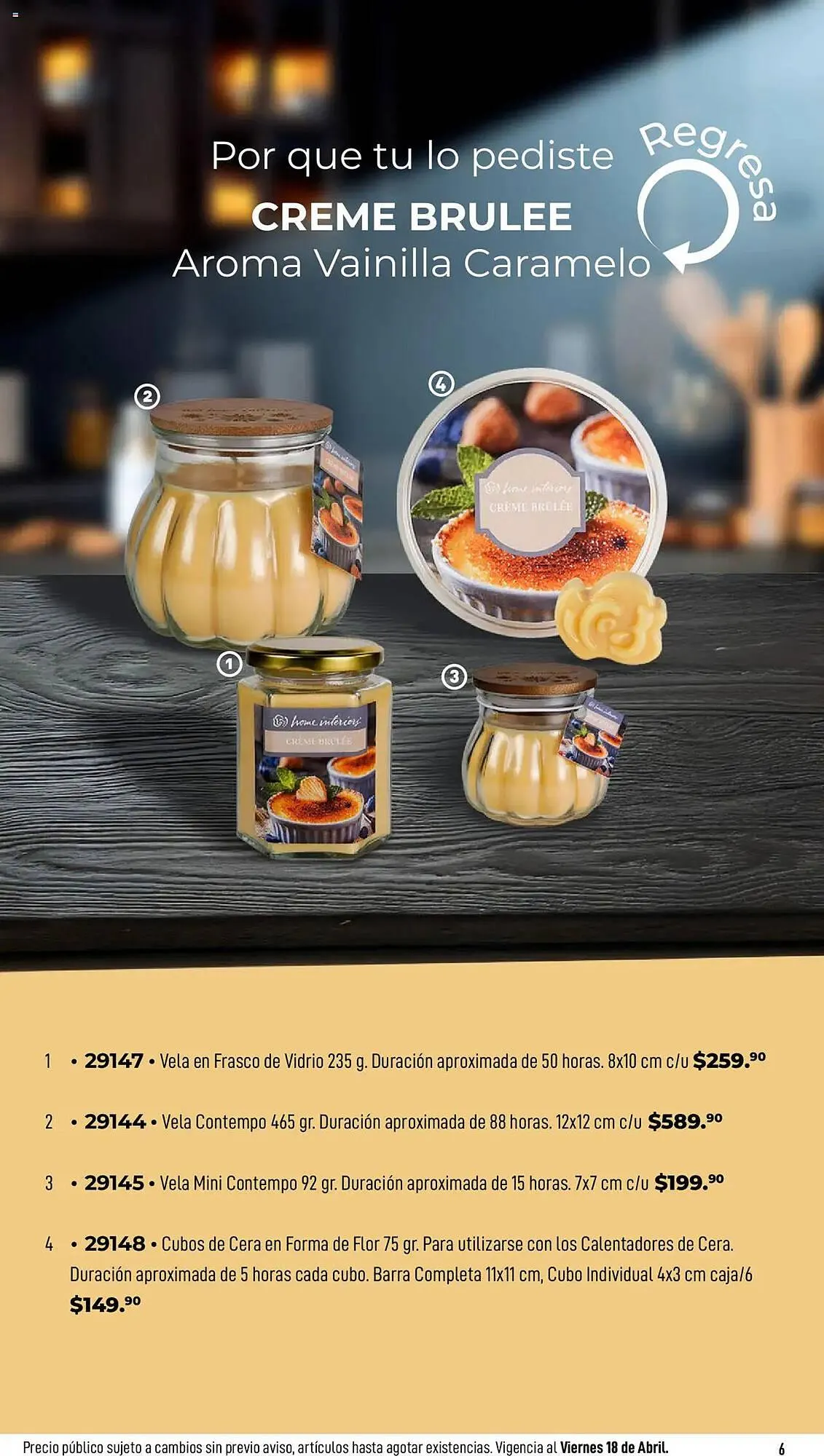 Catálogo de Catálogo Home Interiors 31 de marzo al 11 de abril 2025 - Pagina 6