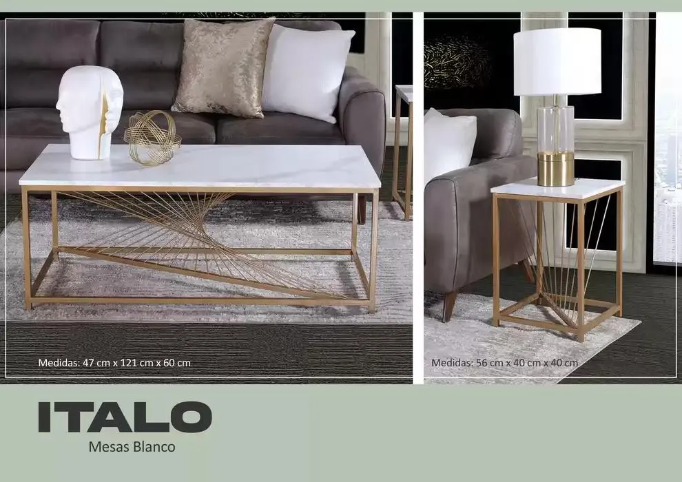 Catálogo de Muebles Dico Mesas Ocasionales Centro 2025 14 de febrero al 31 de diciembre 2025 - Pagina 5