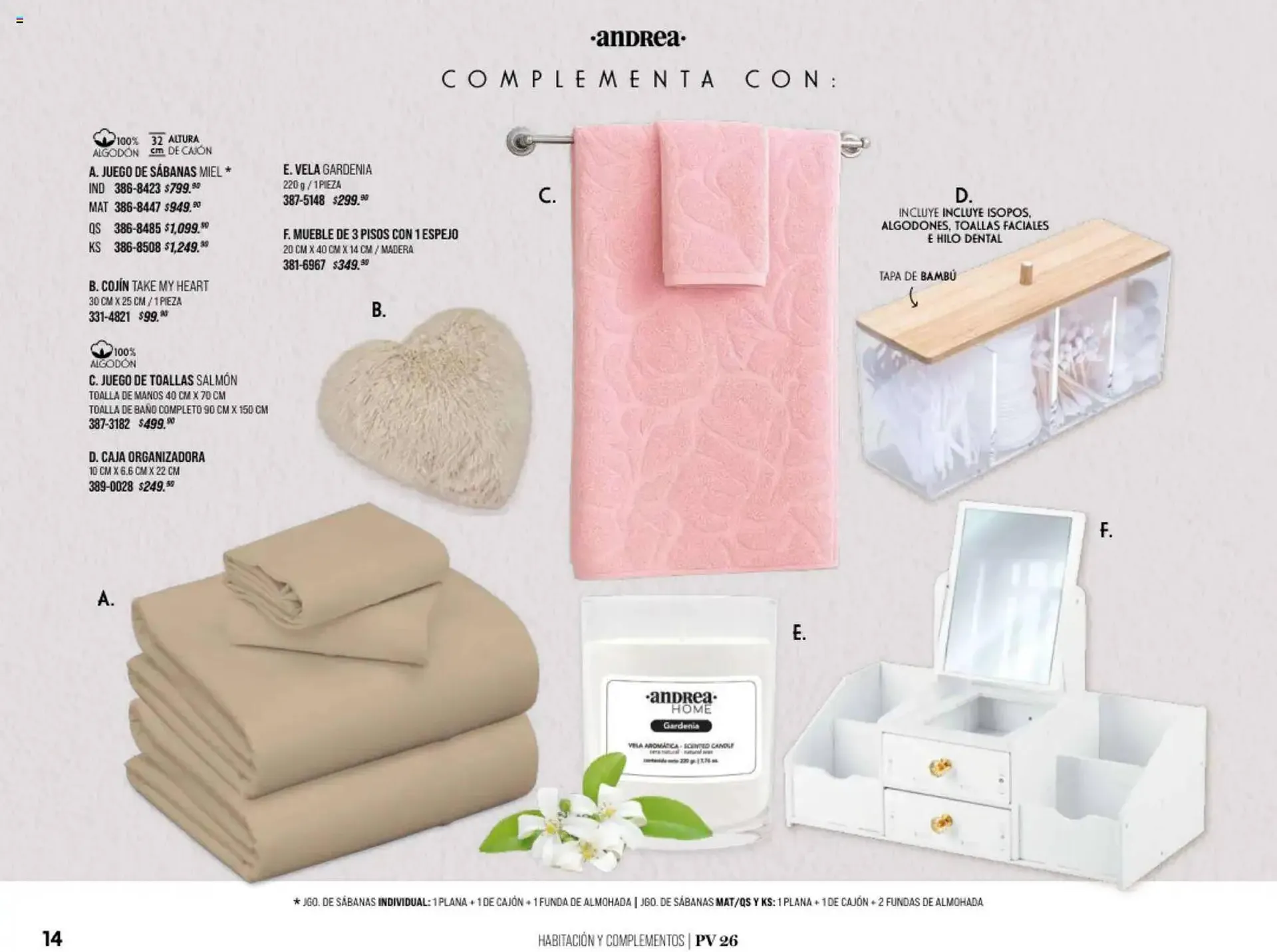 Catálogo de Catálogo Andrea 25 de enero al 23 de agosto 2026 - Pagina 14