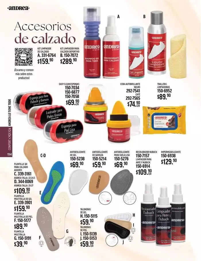Catálogo de ANDREA - CALZADO CONFORT 26 de agosto al 25 de enero 2025 - Pagina 101