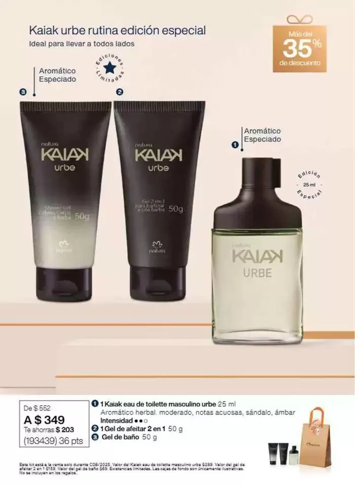 Catálogo de Revista Natura Ciclo 8 2025 1 de agosto al 31 de agosto 2025 - Pagina 21