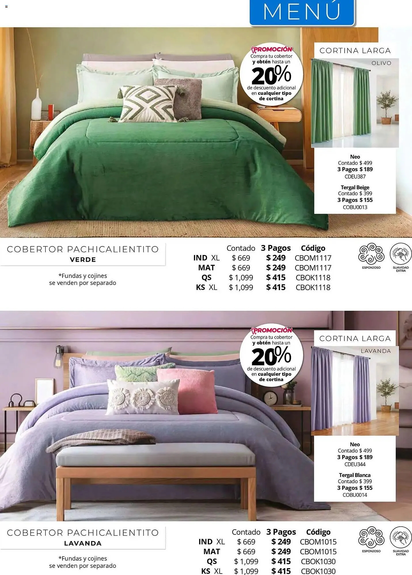 Catálogo de Catálogo Colchas Concord 1 de mayo al 1 de agosto 2026 - Pagina 316