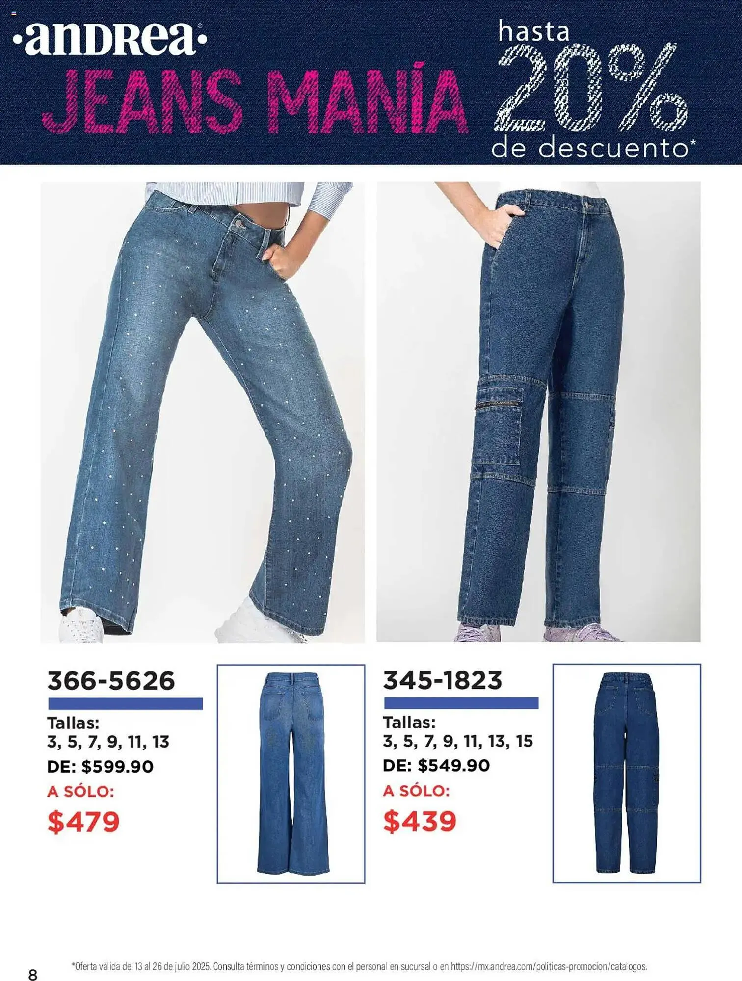 Catálogo de Catálogo Andrea 13 de julio al 27 de julio 2025 - Pagina 8