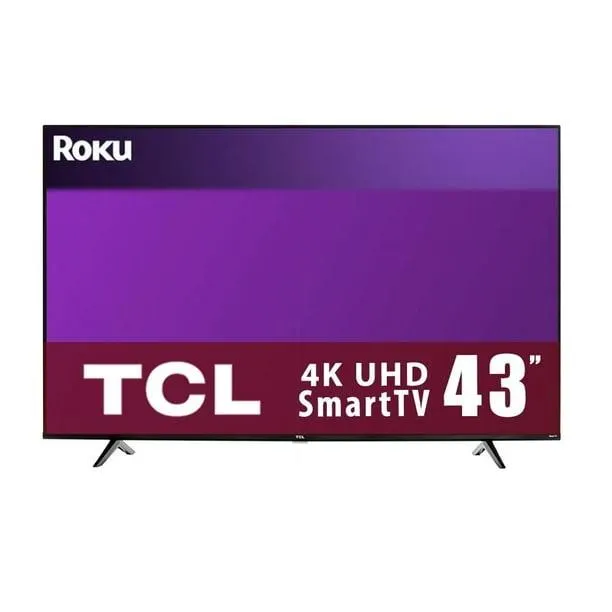 TV TCL 43 Pulgadas 4K Ultra HD Smart TV LED 43S443