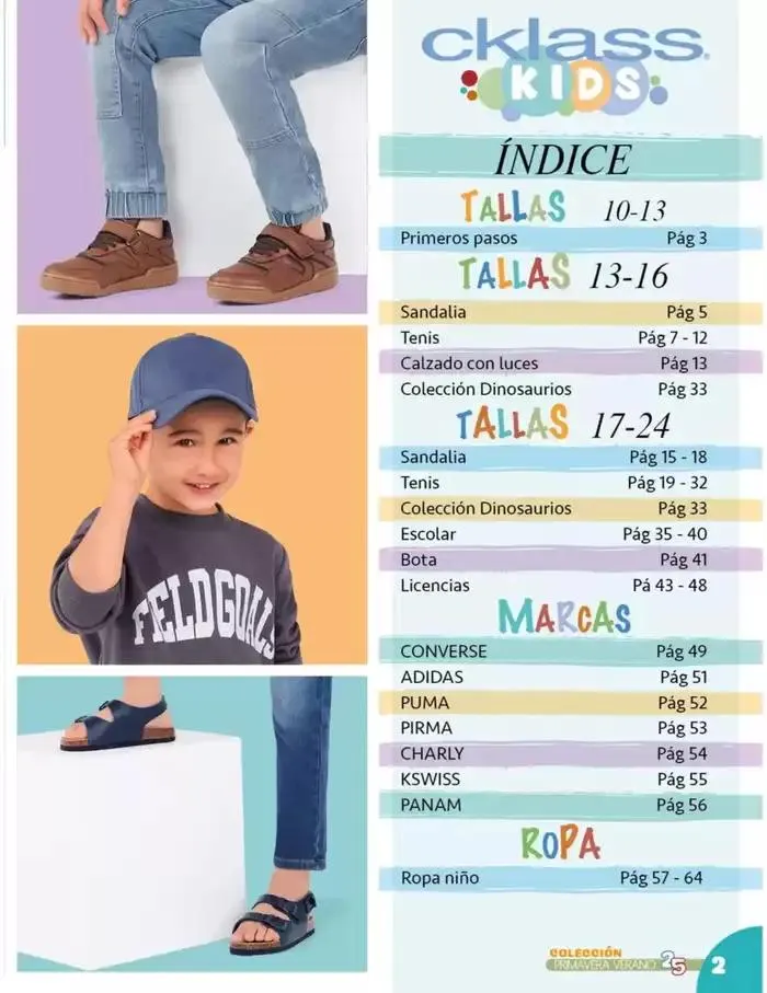 Catálogo de Catálogo Cklass Kids Niños Primavera Verano 2025 México 8 de enero al 30 de junio 2025 - Pagina 16