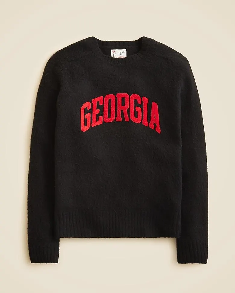 '47 X J.Crew brushed wool Georgia sweater