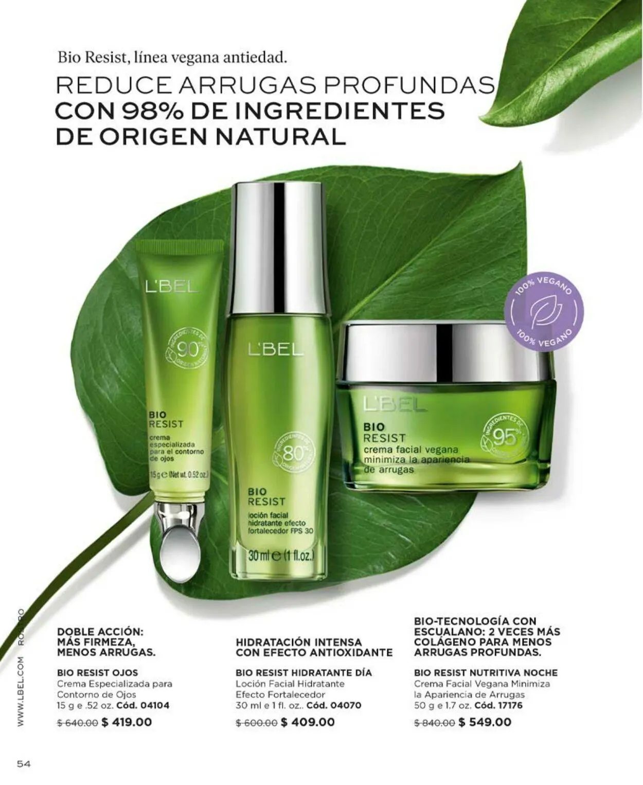 Catálogo de L'Bel Oferta actual 8 de mayo al 31 de mayo 2024 - Pagina 54