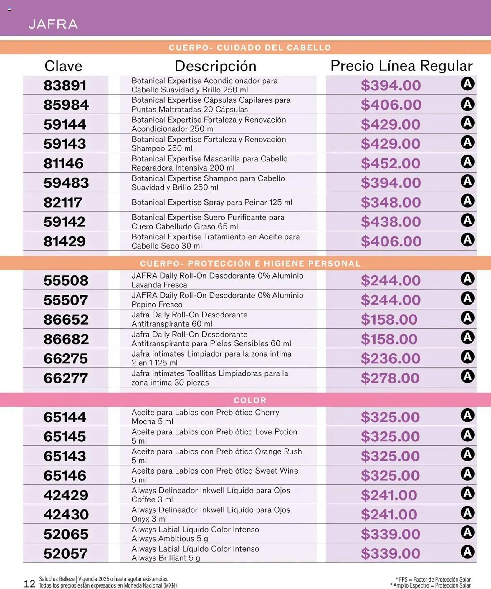 Catálogo de Catálogo Jafra 1 de febrero al 28 de febrero 2025 - Pagina 12