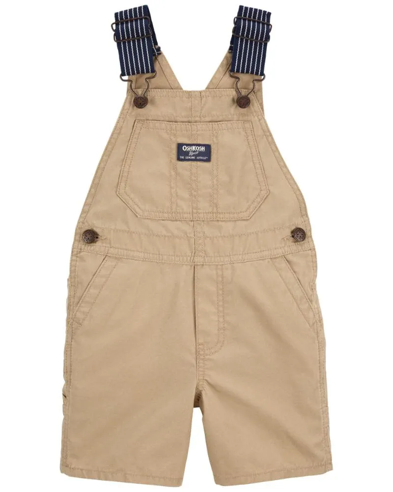 Shorts Overol De Tirantes A Rayas Hickory Oshkosh B'Gosh