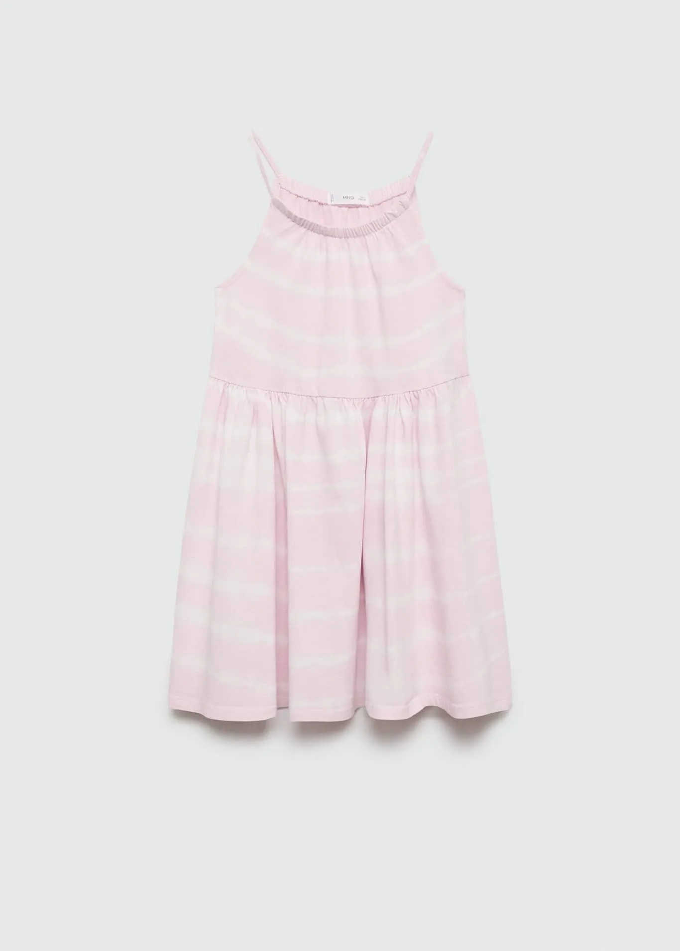 Vestido estampado tie dye