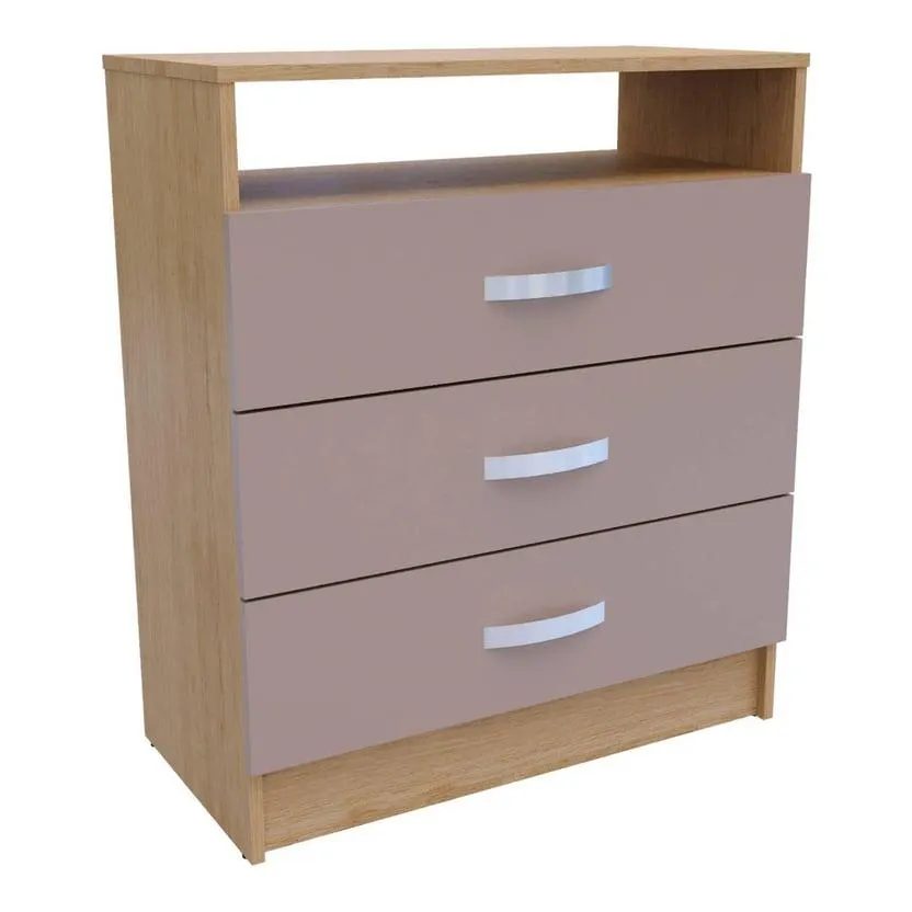 Cómoda Eva 3 cajones 71 Cm