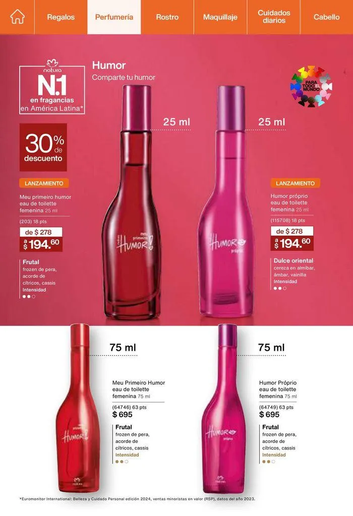 Catálogo de Revista Natura Ciclo 13 2024 30 de julio al 31 de agosto 2024 - Pagina 19