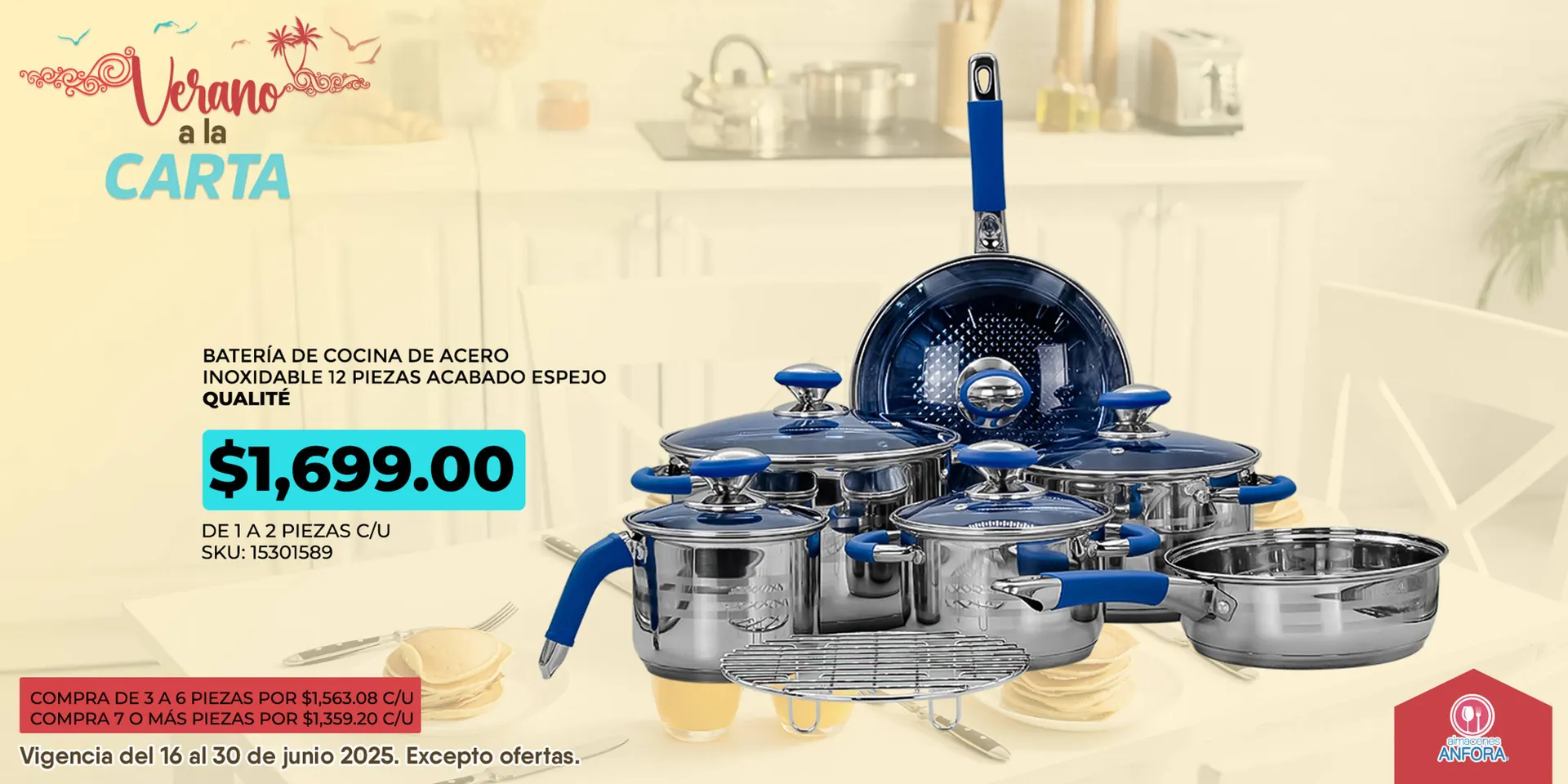 Catálogo de Catálogo Almacenes Anfora 25 de junio al 30 de junio 2025 - Pagina 1