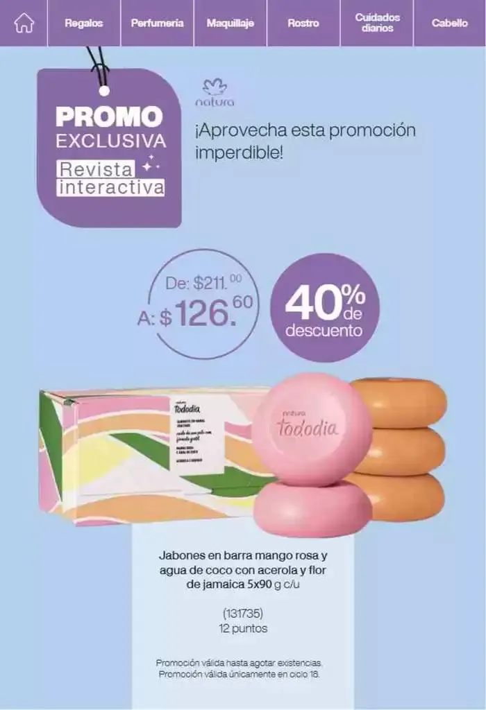 Catálogo de Revista Natura Ciclo 18 2024 8 de noviembre al 8 de diciembre 2024 - Pagina 6