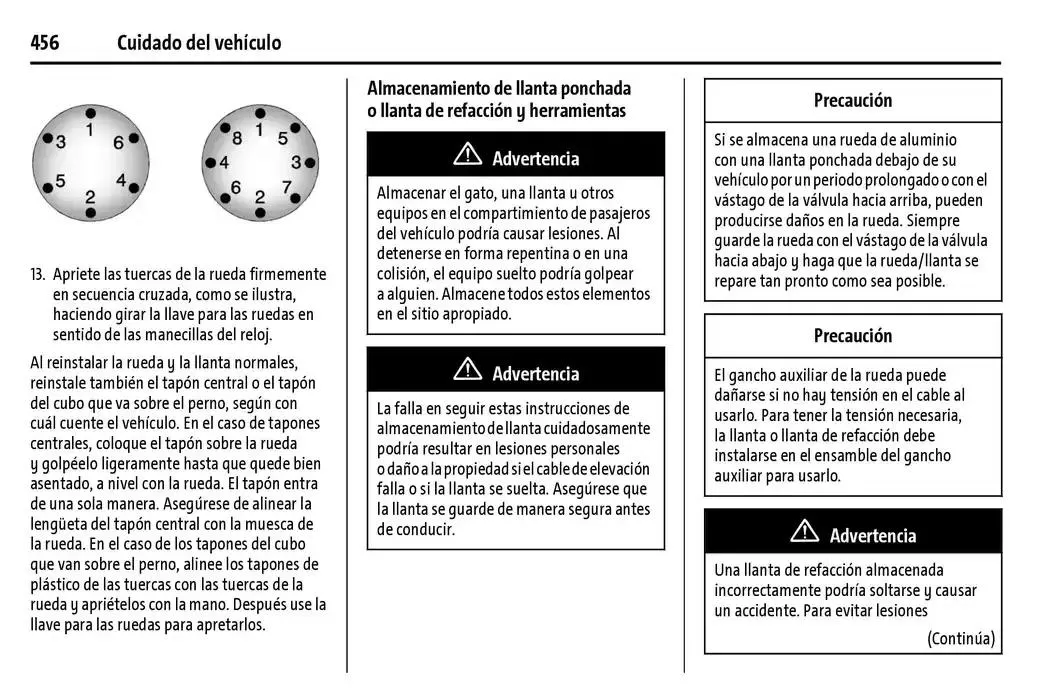 Catálogo de Cheyenne 2025 Manual del propietario 22 de enero al 31 de diciembre 2025 - Pagina 457