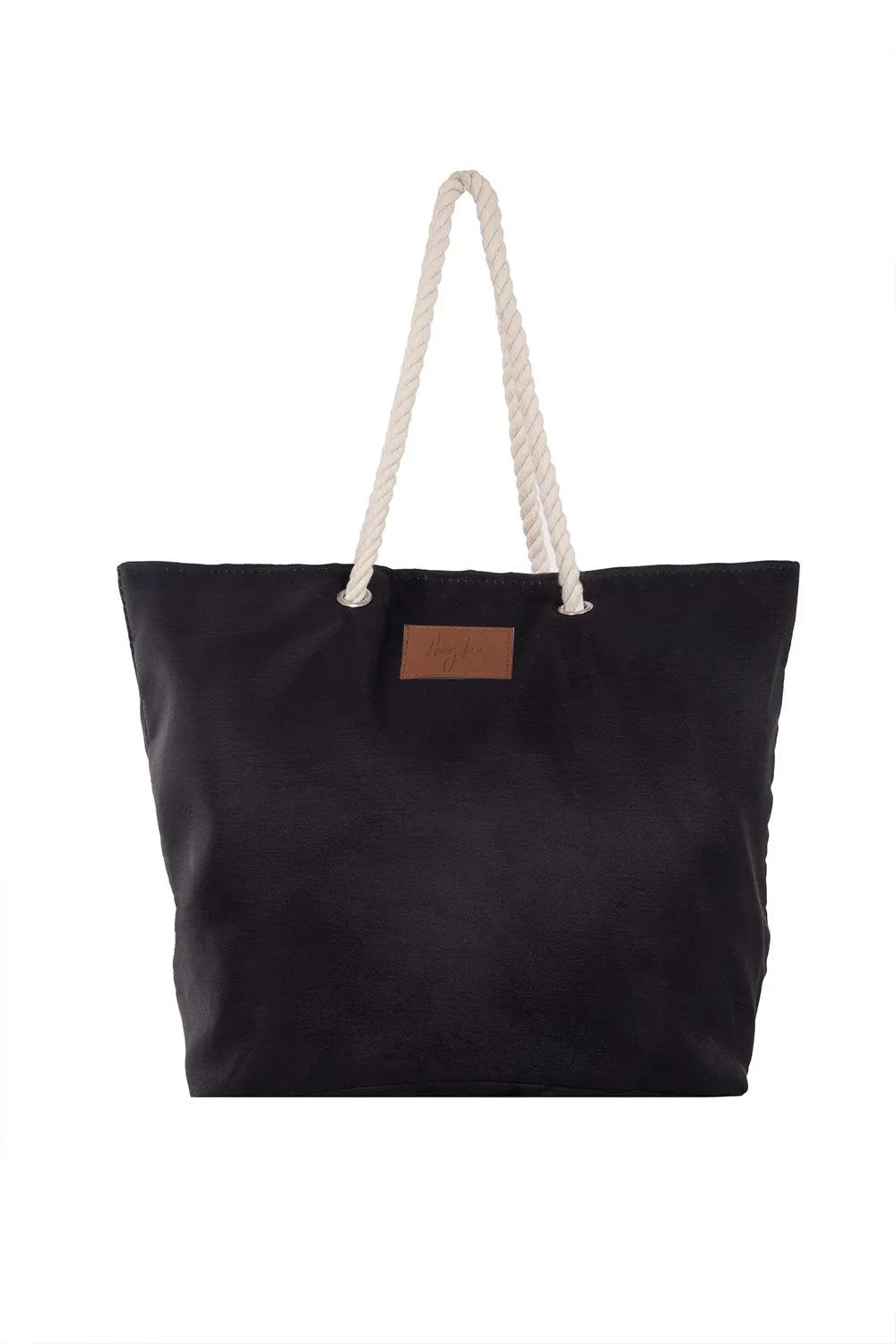 Bolsa de playa negra