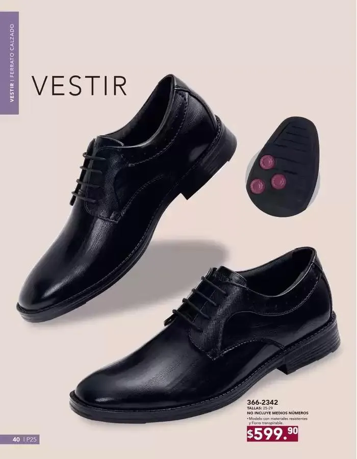 Catálogo de ANDREA | CALZADO CABALLERO 26 de enero al 24 de mayo 2025 - Pagina 40