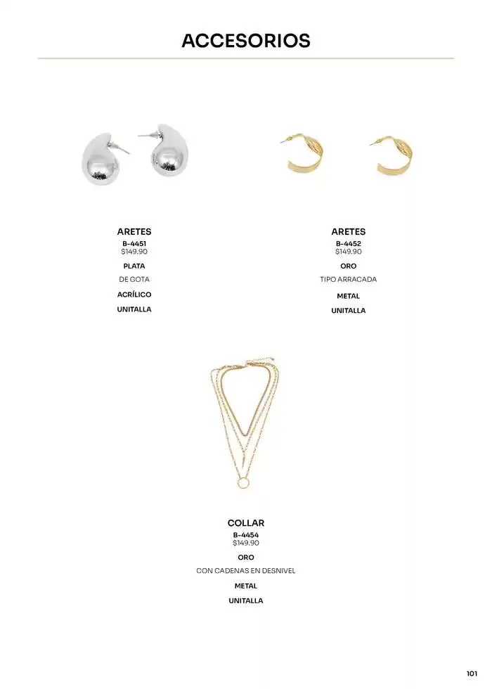 Catálogo de Catálogo Otoño Invierno 2024 9 de octubre al 31 de enero 2025 - Pagina 101