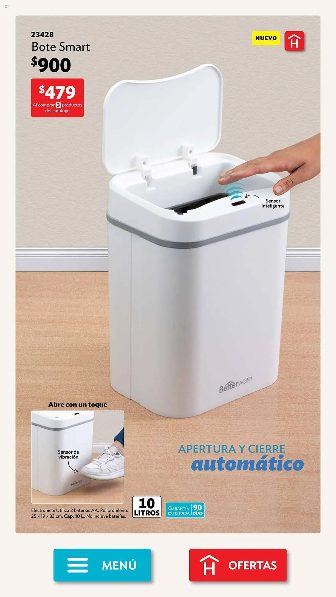 Catálogo de Catálogo BetterWare 2 de octubre al 27 de octubre 2023 - Pagina 4