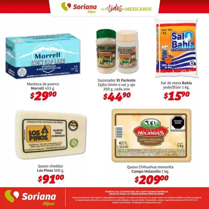 Catálogo de Martes y Miércoles del Campo Híper Juárez 13 de mayo al 15 de mayo 2025 - Pagina 6