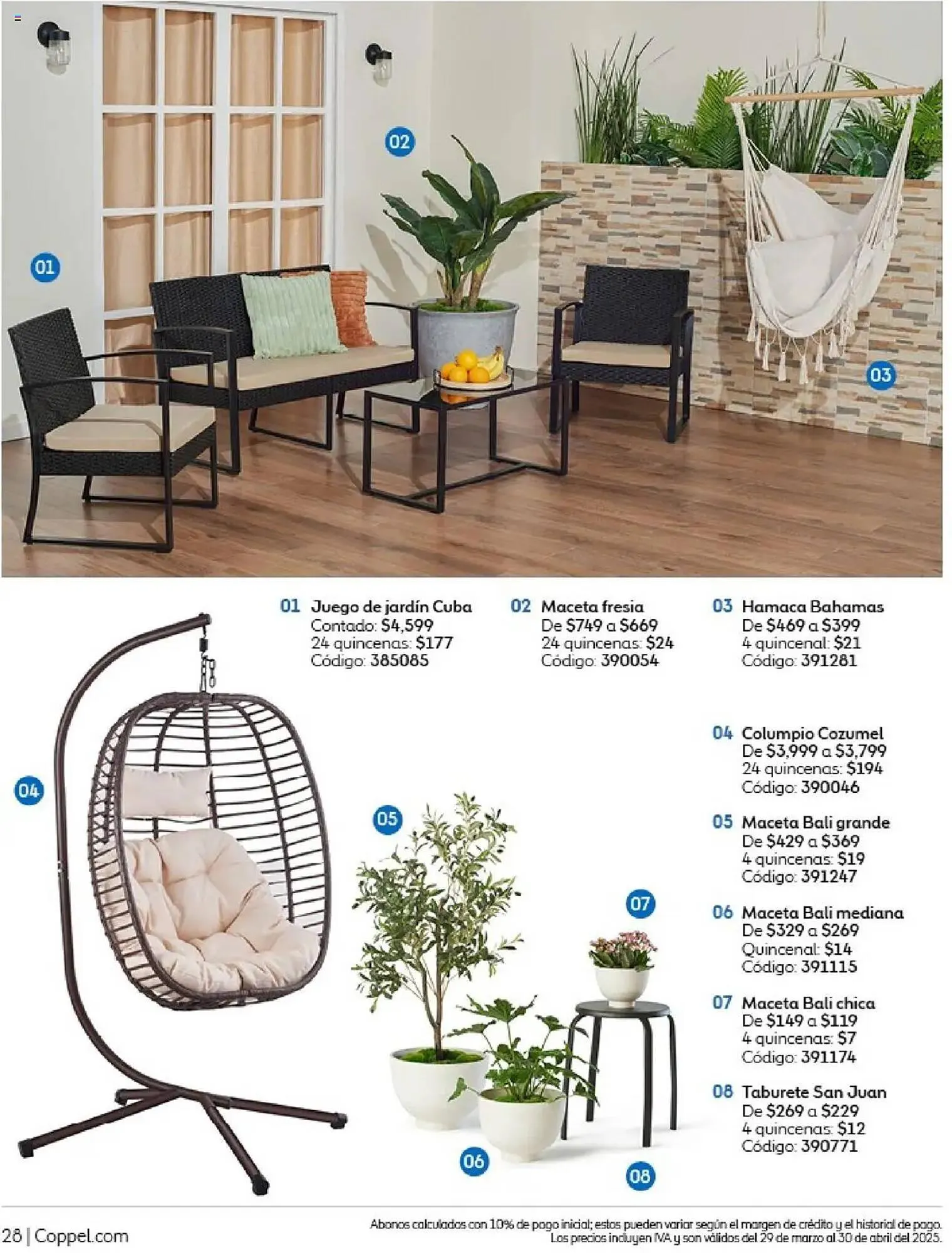 Catálogo de Catálogo Coppel 1 de abril al 30 de abril 2025 - Pagina 28