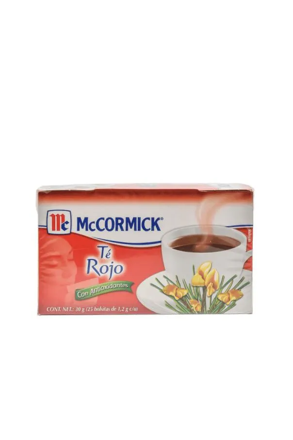 Te Mc Cormick Rojo C/25
